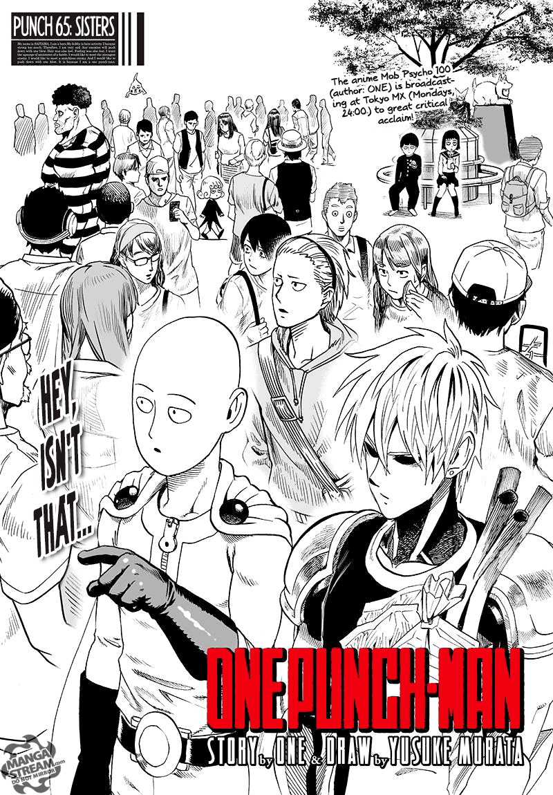 One Punch Man - Chapter 65 image 01